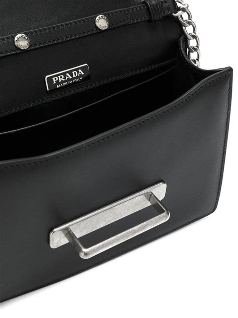 prada cahier soft black|Prada cahier bag.